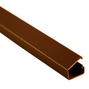 Elektroinstalační lišta 40×20 mm, délka 2 m, hnědá
