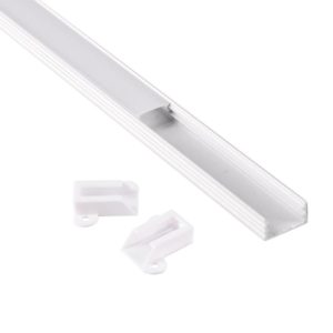 Hliníkový profil pro LED pásky, délka 1 m, barva: bílá