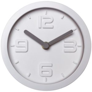 Nástěnné hodiny Scandi 15,5cm bílý