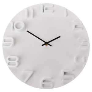 Plastové nástěnné hodiny PLO032 30.5×30.5×4.2 cm