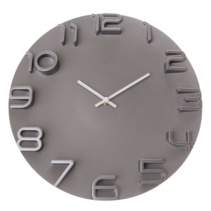 Plastové nástěnné hodiny PLO033 30.5×30.5×4.2 cm