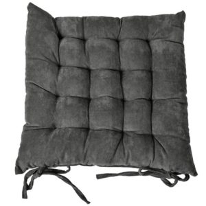 Polštář na židli Agos 40×40 šedá