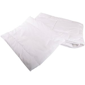 Set dětský polštář + přikrývka bavlna Komfort 45x60/90x130 bílá