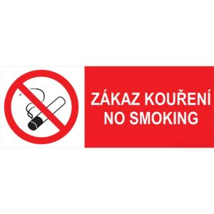 Zákaz kouření, no smoking