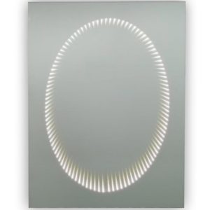 Zrcadlo LED 38 (3D) + napajaci zdroj 60/80