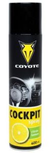 Coyote cockpit spray citrón 400 ml