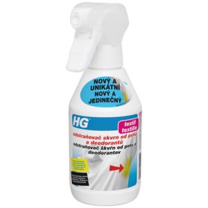 HG odstraňovač Skvrn od potu a deodorantů 250ml