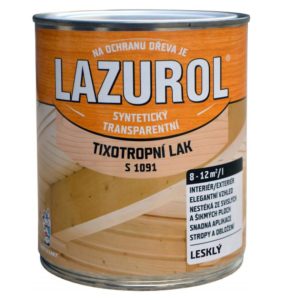 Lazurol S1091 tixotropní lak lesk 0,75l