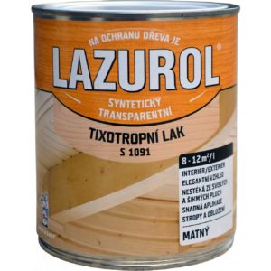 Lazurol S1091 tixotropní lak mat 0