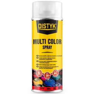 Multi Color Spray Distyk matná ral 9010 Bílá 400 ml