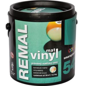 Remal Vinyl Color mat smaragdově zelená 3