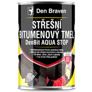 Střešní bitumenový tmel Den Braven DenBit AQUA STOP 1 kg