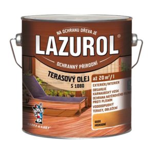 Lazurol terasový olej bezbarvý 2,5l