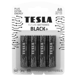 Baterie Tesla AA LR06 Black+ 4 ks